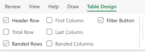 Define Excel tables | Excel Insights